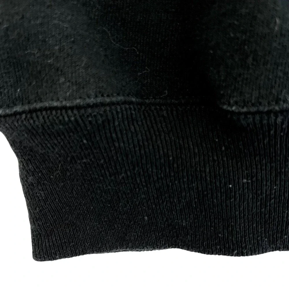 VTG 90s Mammoth Mountain Ski Sweatshirt Size M Black Hanes Classics Carol Konen